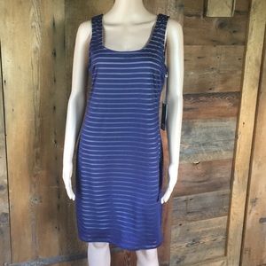 Blue Business Tank Dress